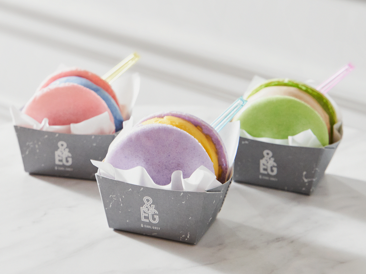 &Earl Gray マカロンアイス &Earl Gray マカロンアイス
